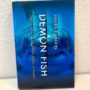 Demon Fish Book Hardcover W/dust-jacket NWT.Sharks!